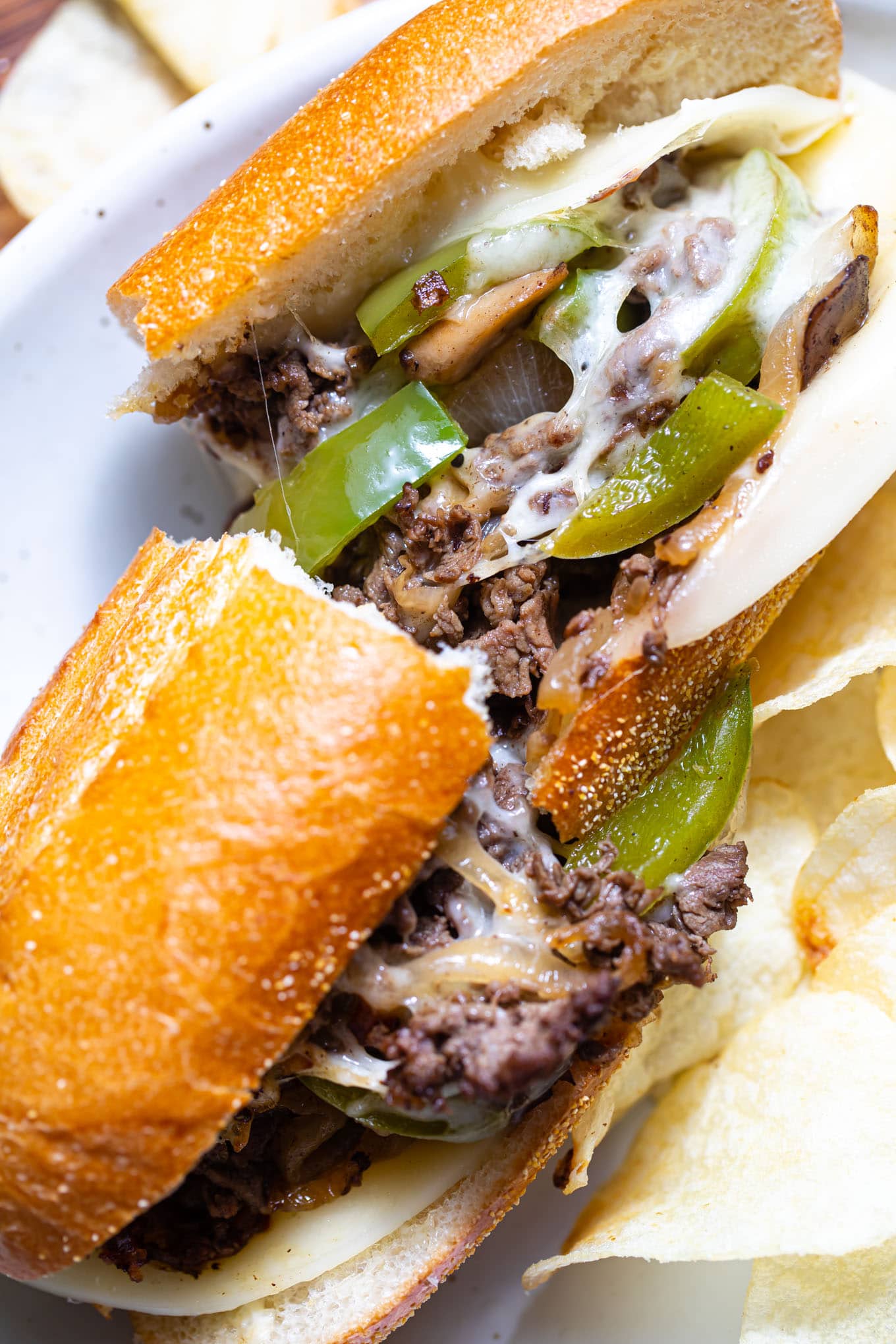Cheesesteak hero